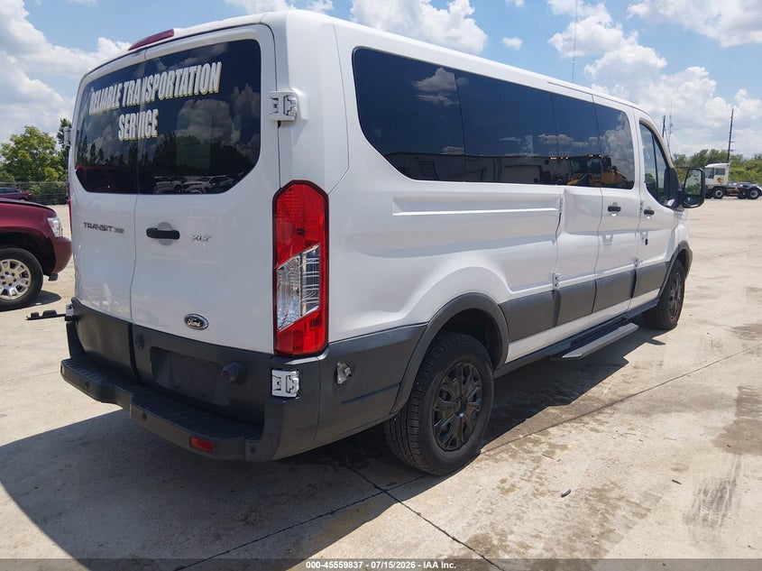 Vin: 1fbzx2zm6gka50733, lot: 46058166, ford transit-350 xl/xlt 20164
