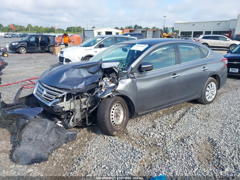 2015 NISSAN SENTRA auction photo 2