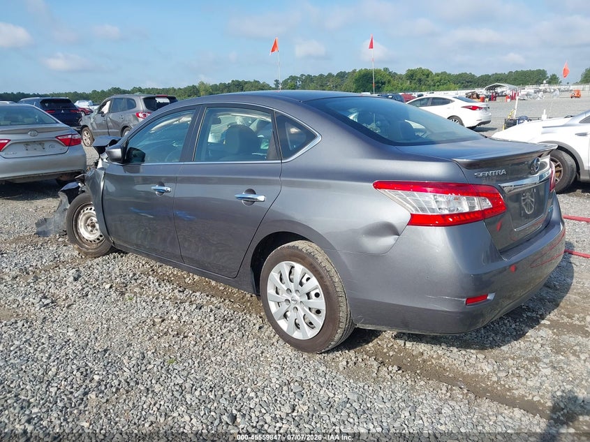 2015 NISSAN SENTRA auction photo 3