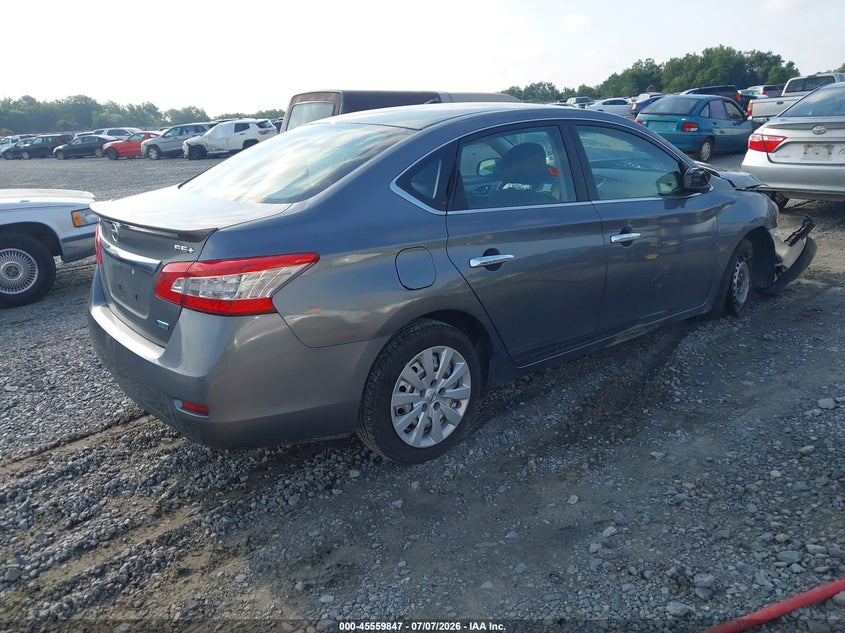 2015 NISSAN SENTRA auction photo 4