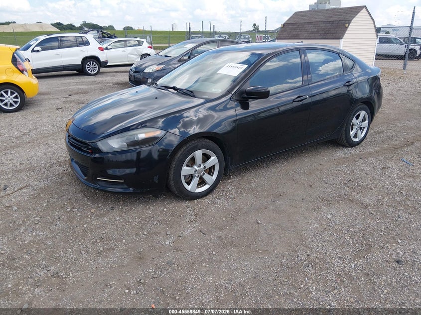 Vin: 1c3cdfbbxfd242738, lot: 46058178, dodge dart sxt 20152