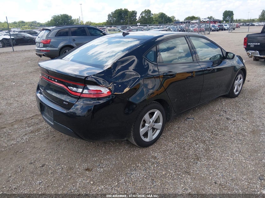 Vin: 1c3cdfbbxfd242738, lot: 46058178, dodge dart sxt 20154