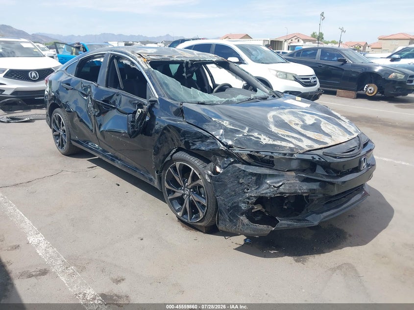 Vin: 2hgfc2f82mh550457, lot: 46058189, honda civic sport 2021 img_1