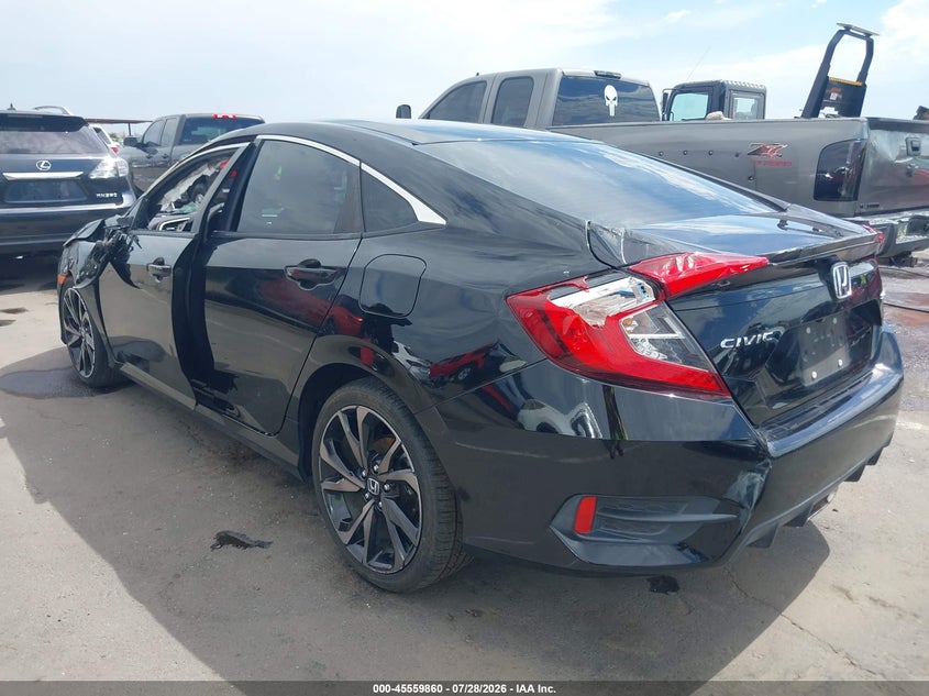 Vin: 2hgfc2f82mh550457, lot: 46058189, honda civic sport 20213