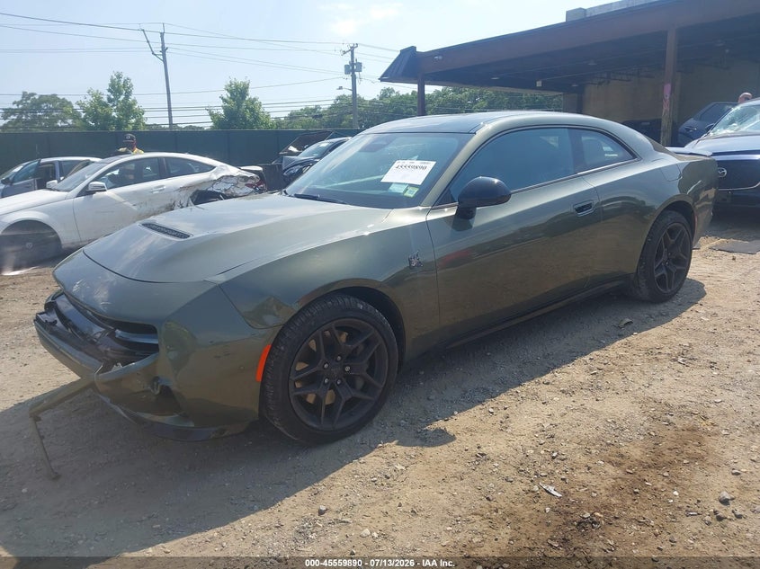 Vin: 2c3cdamp9tr252956, lot: 46058219, dodge charger scat pack 2-door awd 20262