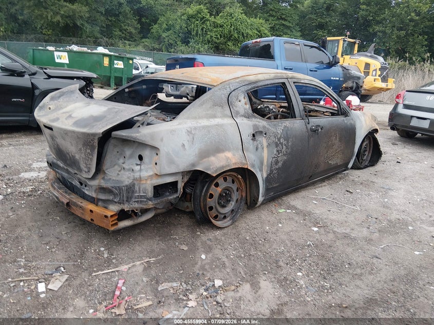 Vin: 1c3cdzab4en149290, lot: 46058233, dodge avenger se 20144