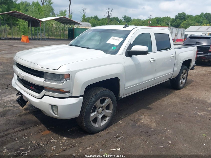 2016 Chevrolet Silverado, Удар спереди, IAAI, VIN 3GCUKREC2GG153133 — фото 2