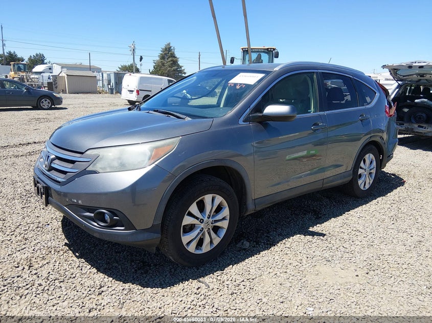 2012 Honda CR-V, Rear, IAAI, VIN JHLRM4H77CC023916 — photo 2