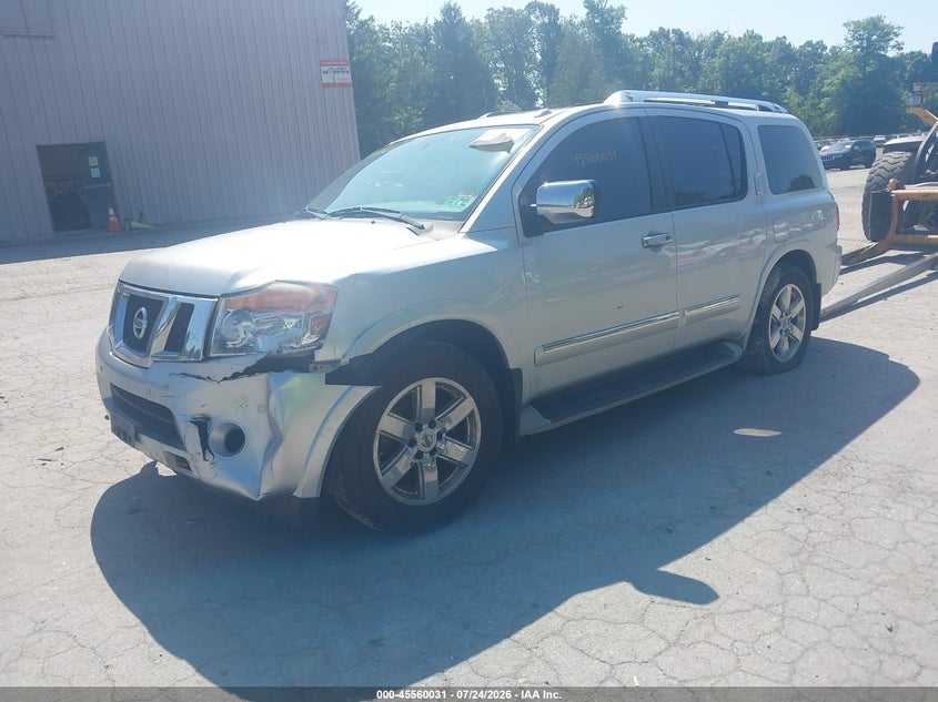 Vin: 5n1aa0nc2en612601, lot: 46058360, nissan armada platinum 20142