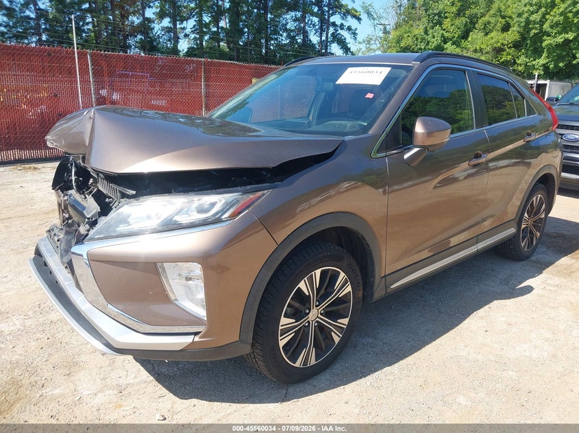 Vin: ja4at5aa9kz000507, lot: 46058363, mitsubishi eclipse cross sel 20192