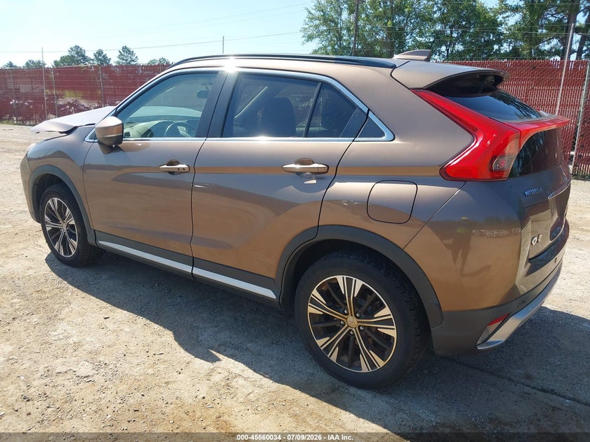Vin: ja4at5aa9kz000507, lot: 46058363, mitsubishi eclipse cross sel 20193