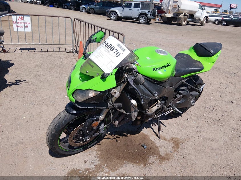 2011 Kawasaki Zx600 R VIN: JKAZX4R14BA025528 Lot: 45560070