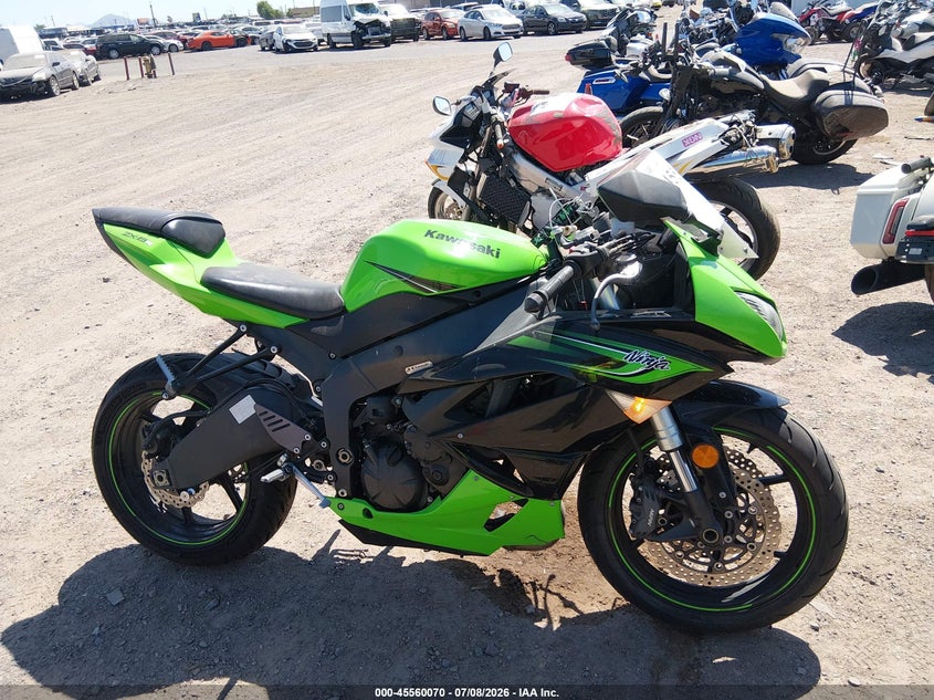 2011 Kawasaki Zx600 R VIN: JKAZX4R14BA025528 Lot: 45560070