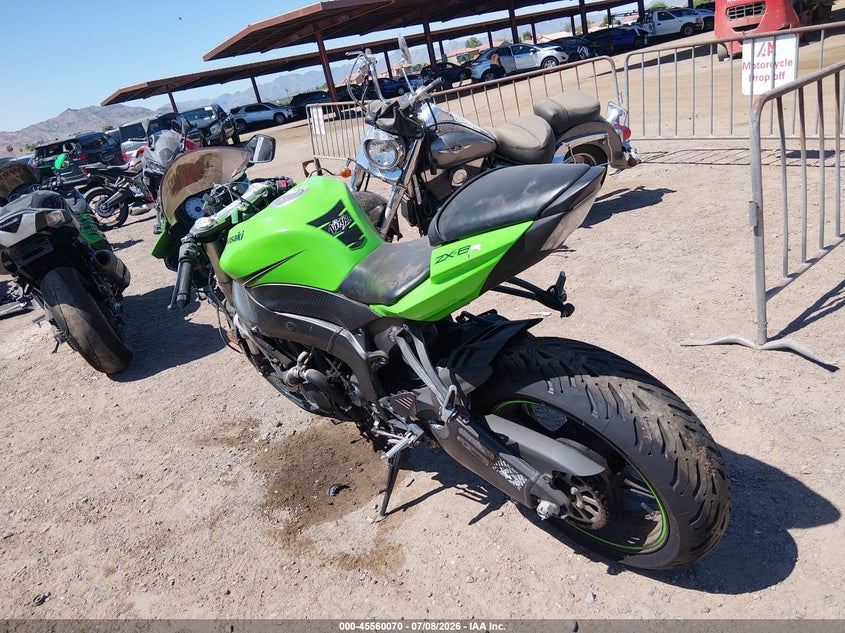 2011 Kawasaki Zx600 R VIN: JKAZX4R14BA025528 Lot: 45560070