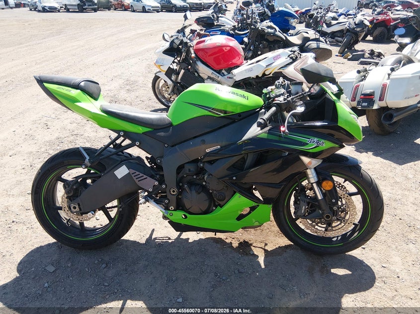 2011 Kawasaki Zx600 R VIN: JKAZX4R14BA025528 Lot: 45560070