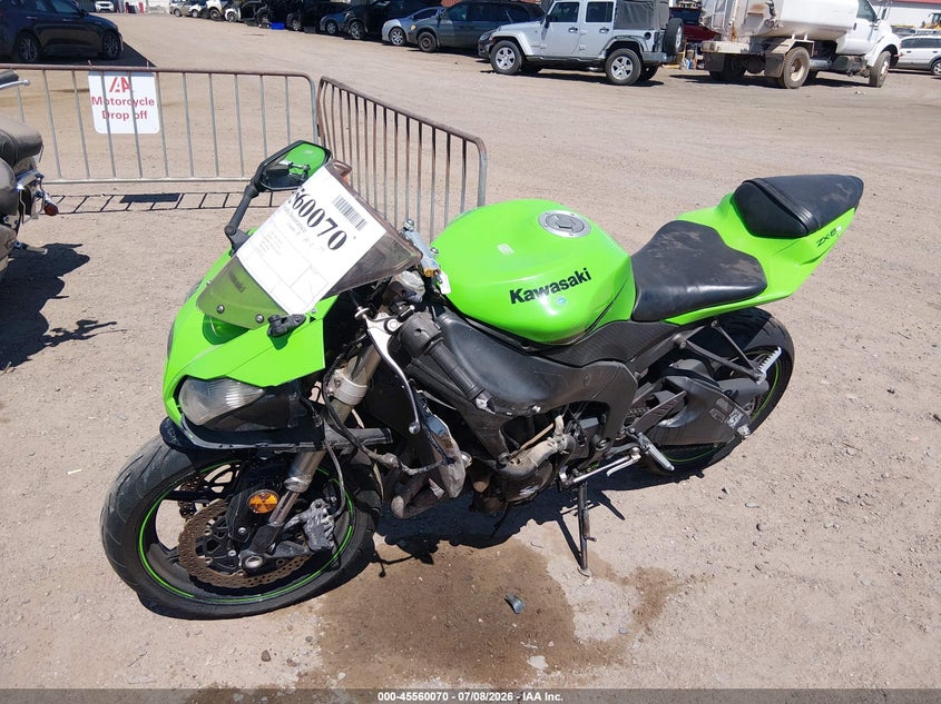 2011 kawasaki zx VIN JKAZX4R14BA025528 nuotrauka 2