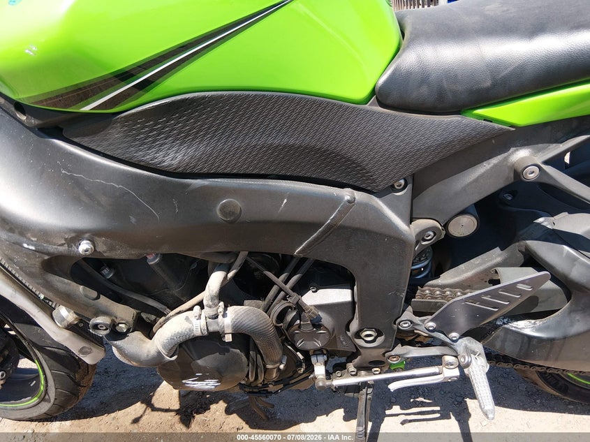 2011 Kawasaki Zx600 R VIN: JKAZX4R14BA025528 Lot: 45560070