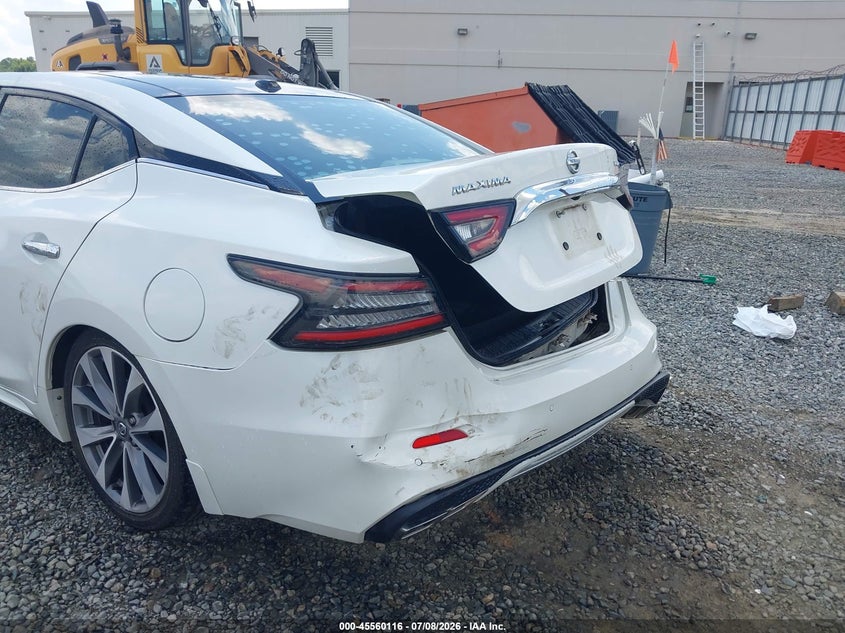 2022 Nissan Maxima Platinum Xtronic Cvt VIN: 1N4AA6FV8NC504735 Lot: 45560116