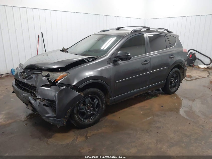 2017 Toyota RAV 4, Удар спереди, IAAI, VIN JTMBFREV5HJ711635 — фото 2