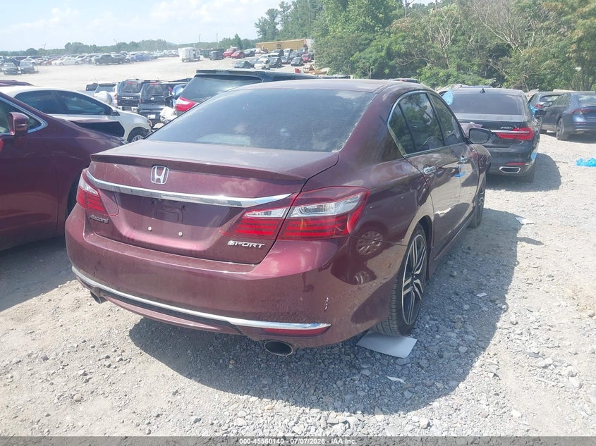 2017 HONDA ACCORD auction photo 4