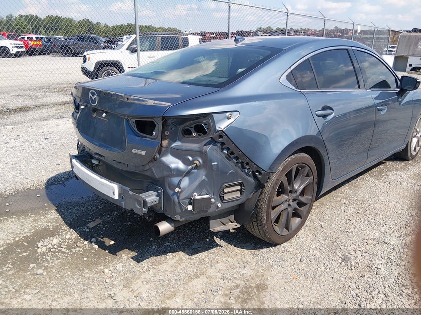 Vin: jm1gj1w54g1481749, lot: 46058487, mazda mazda6 i grand touring 20164