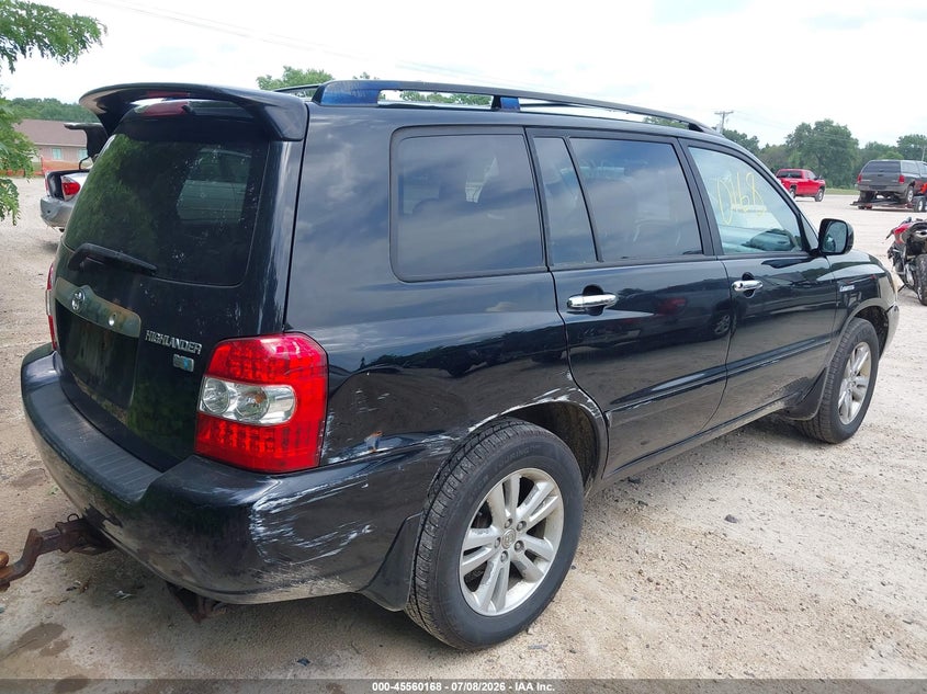2006 TOYOTA HIGHLANDER HYBRID auction photo 4