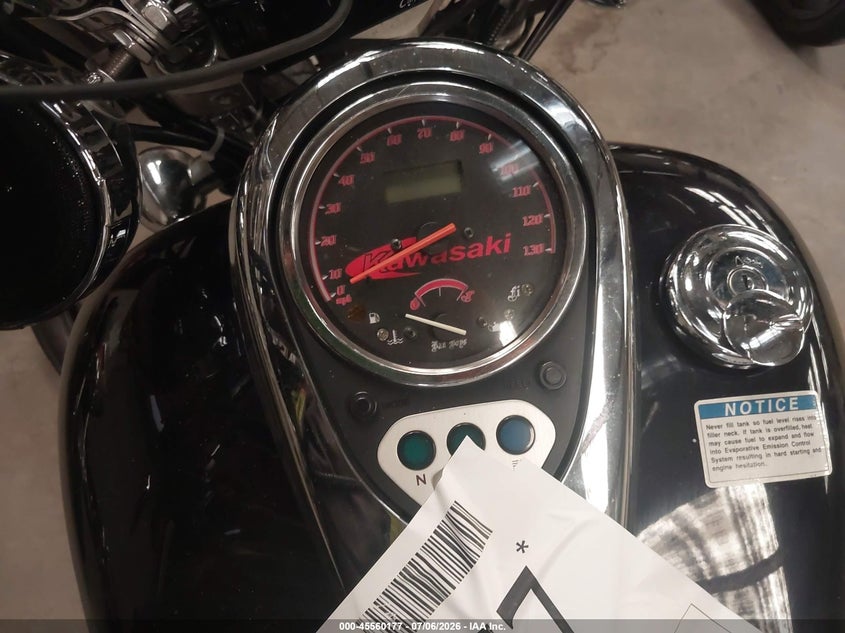 2012 Kawasaki Vn900 C VIN: JKAVN2C13CA049709 Lot: 45560177