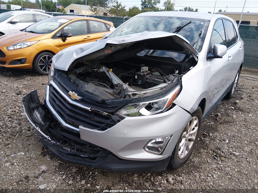 2020 Chevrolet Equinox Fwd Lt 1.5L Turbo VIN: 2GNAXKEV6L6154604 Lot: 45560188