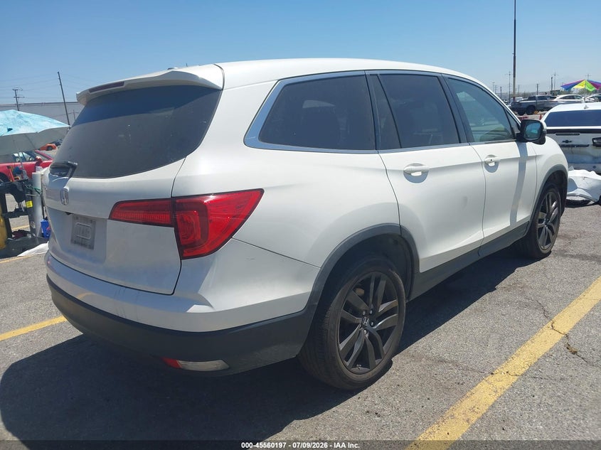 Vin: 5fnyf5h47gb035376, lot: 46058526, honda pilot ex 20164