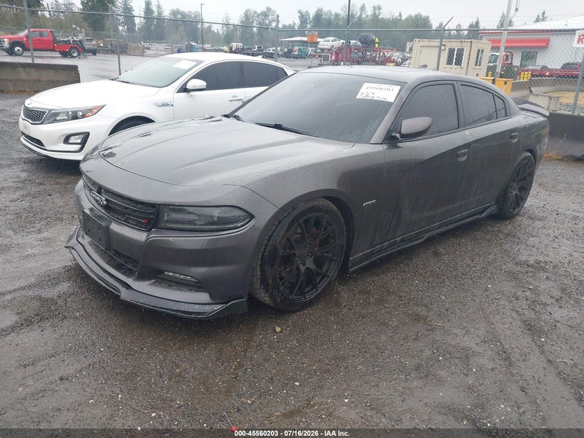 Vin: 2c3cdxct7fh826692, lot: 46058532, dodge charger r/t 20152