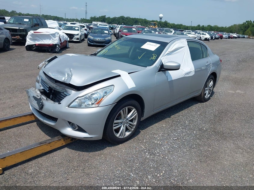 Vin: jn1dv6ar6cm730188, lot: 46058570, infiniti g25x 20122