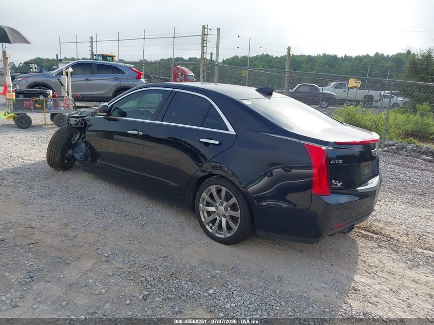 Vin: 1g6ab5sx8h0214691, lot: 46058580, cadillac ats luxury 20173