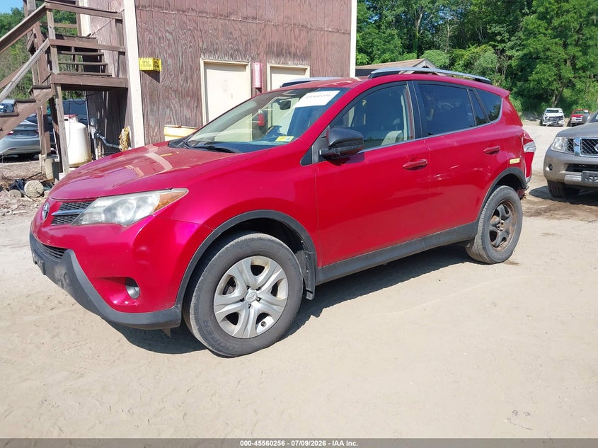 2014 Toyota RAV 4, Удар сзади, IAAI, VIN JTMBFREV8ED075223 — фото 2