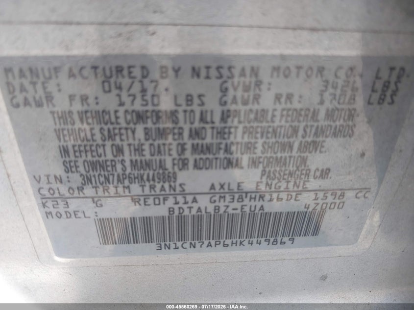 AtlanticExpress - Nissan Versa
