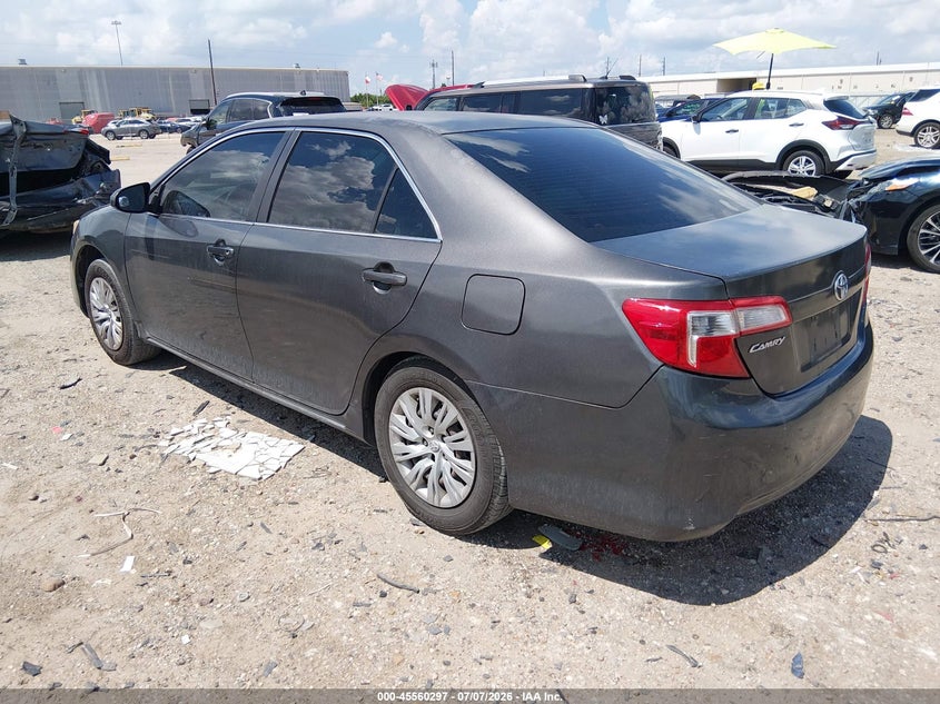 2012 TOYOTA CAMRY auction photo 3