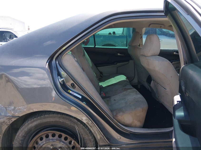 2012 TOYOTA CAMRY auction photo 8