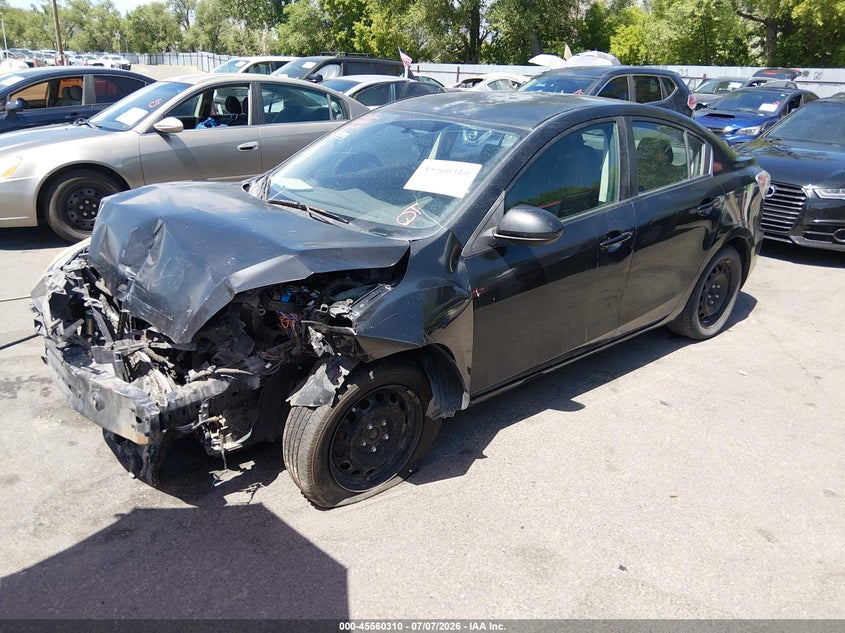 Vin: jm1bl1tg7d1765012, lot: 46058639, mazda mazda3 i sv 20132