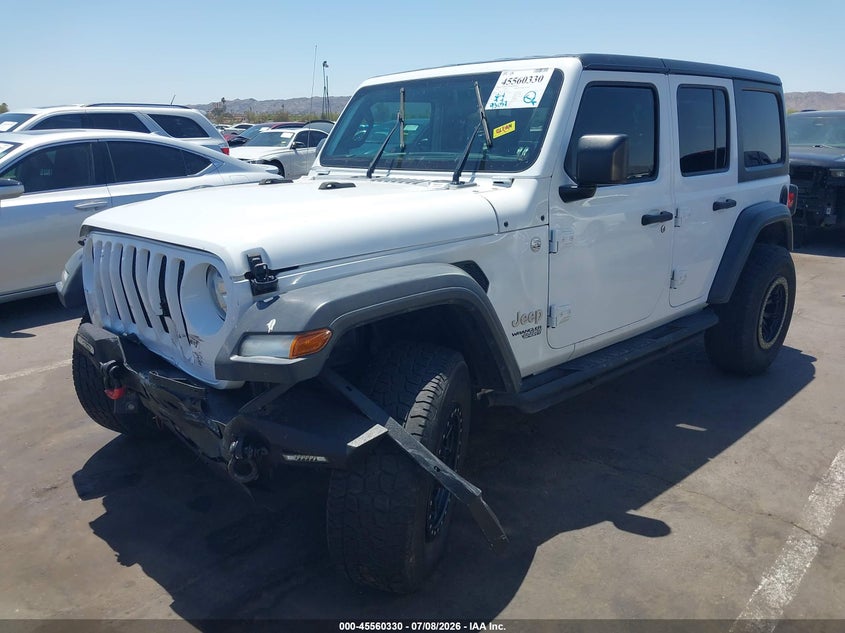 JEEP WRANGLER UNLIMITED 2018 VIN 1C4HJXDG2JW284228