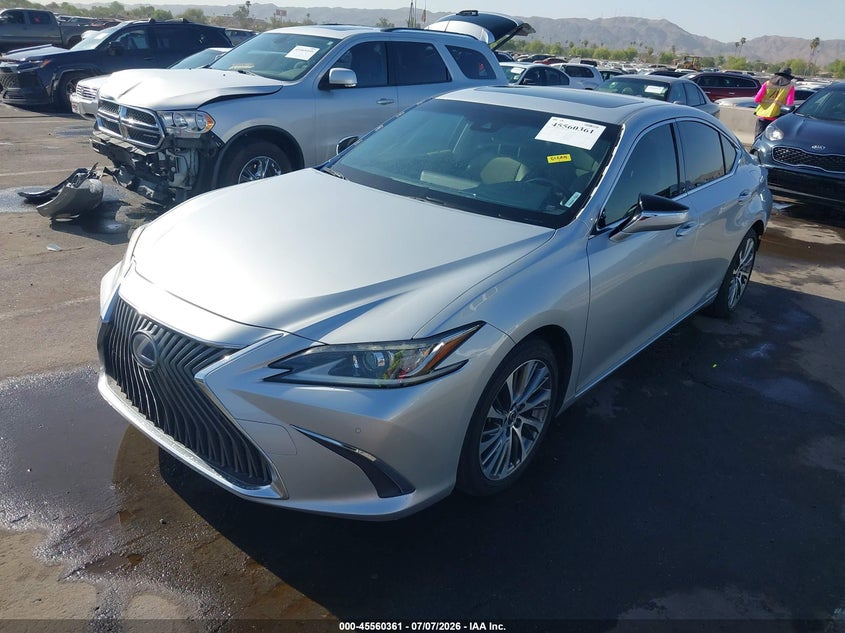 2019 Lexus ES, Удар сзади, IAAI, VIN JTHB21B16K2023433 — фото 2