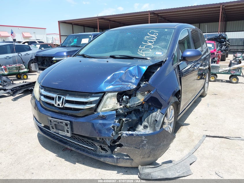 2016 HONDA ODYSSEY auction photo 2