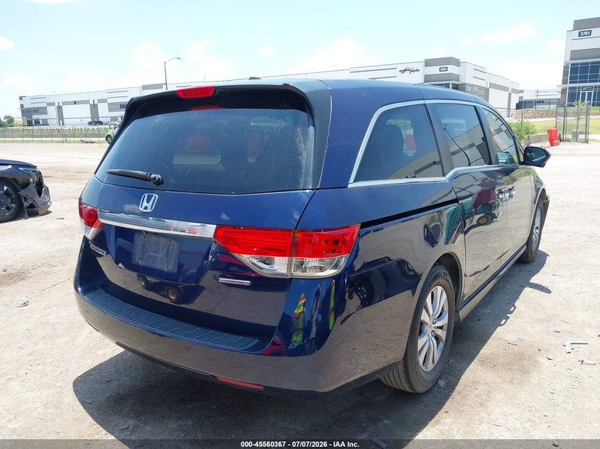 2016 HONDA ODYSSEY auction photo 4