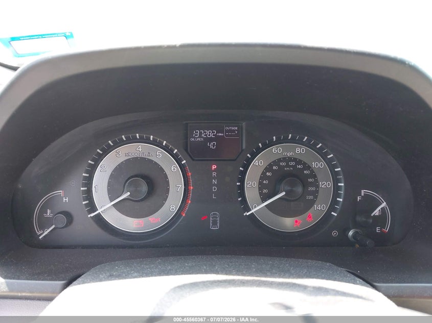 2016 HONDA ODYSSEY auction photo 7