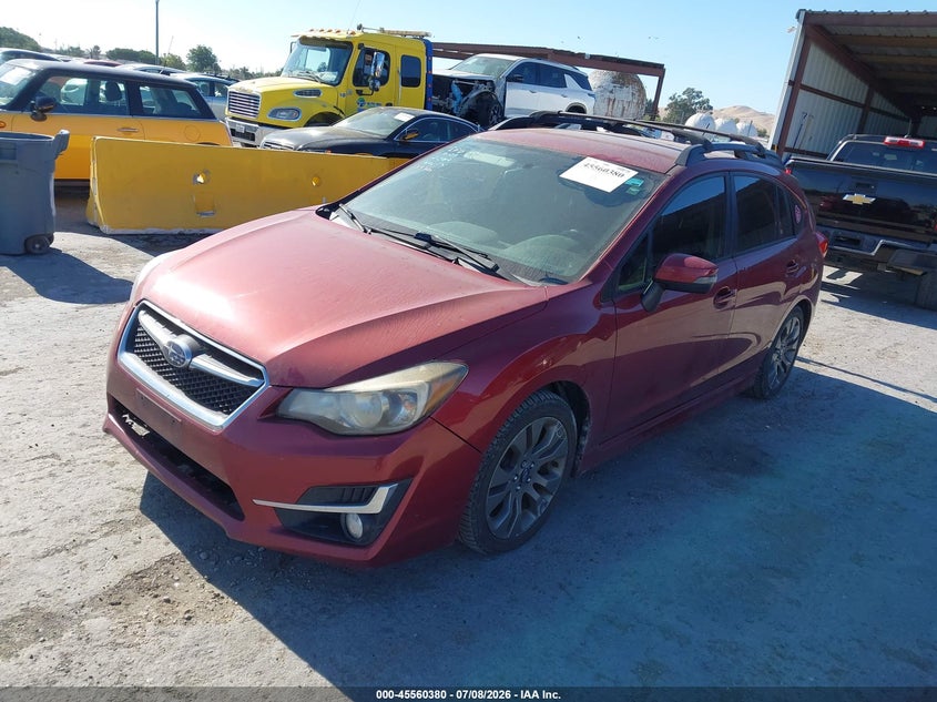 2015 Subaru Impreza, Right Side, IAAI, VIN JF1GPAT66FH308872 — photo 2