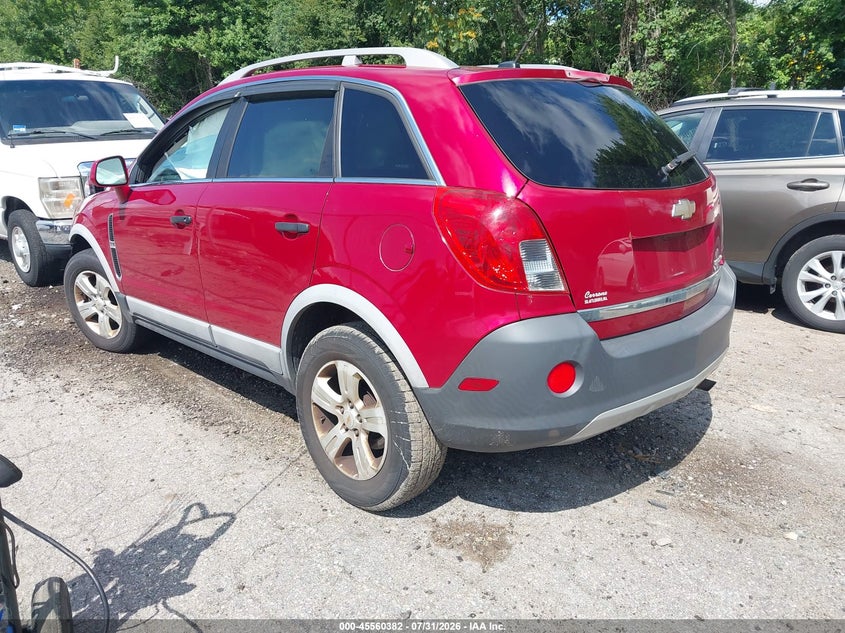 Vin: 3gnal2ek8es678214, lot: 46058711, chevrolet captiva sport fleet ls 20143