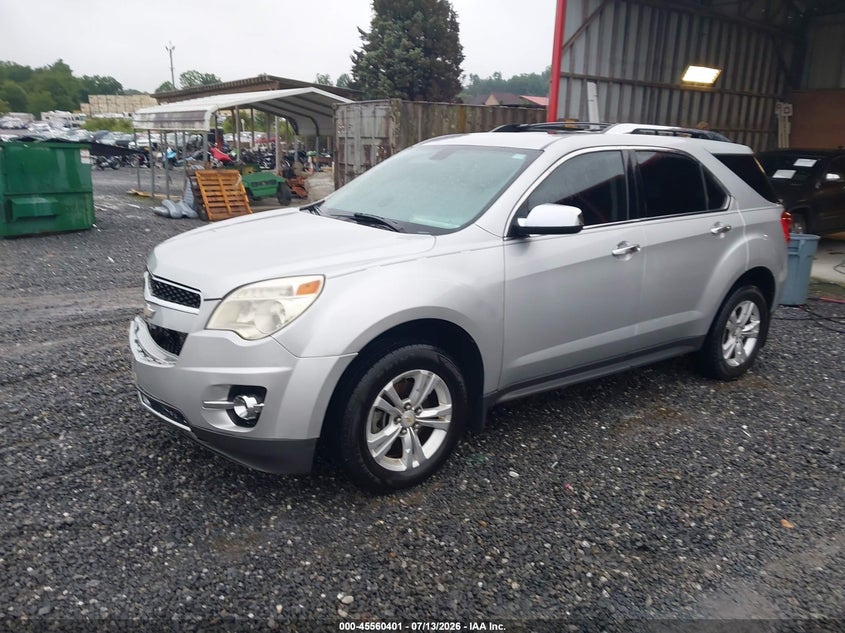 2011 Chevrolet Equinox, Right Front, IAAI, VIN 2GNALPEC9B1264050 — photo 2
