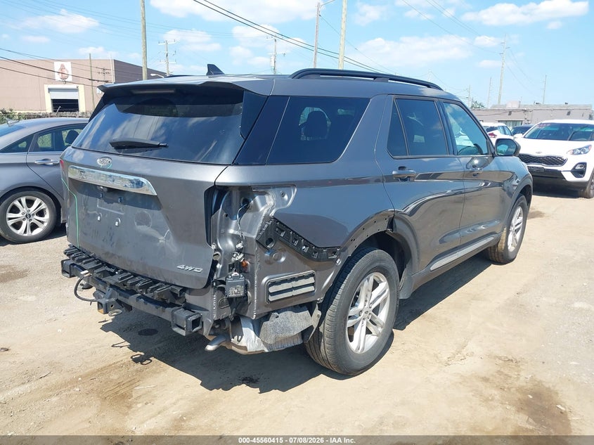 Vin: 1fmsk8dh9rga61266, lot: 46058744, ford explorer xlt 20244
