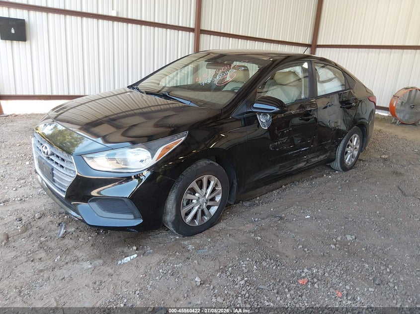 2018 Hyundai Accent, Left Side, IAAI, VIN 3KPC24A30JE024945 — photo 2