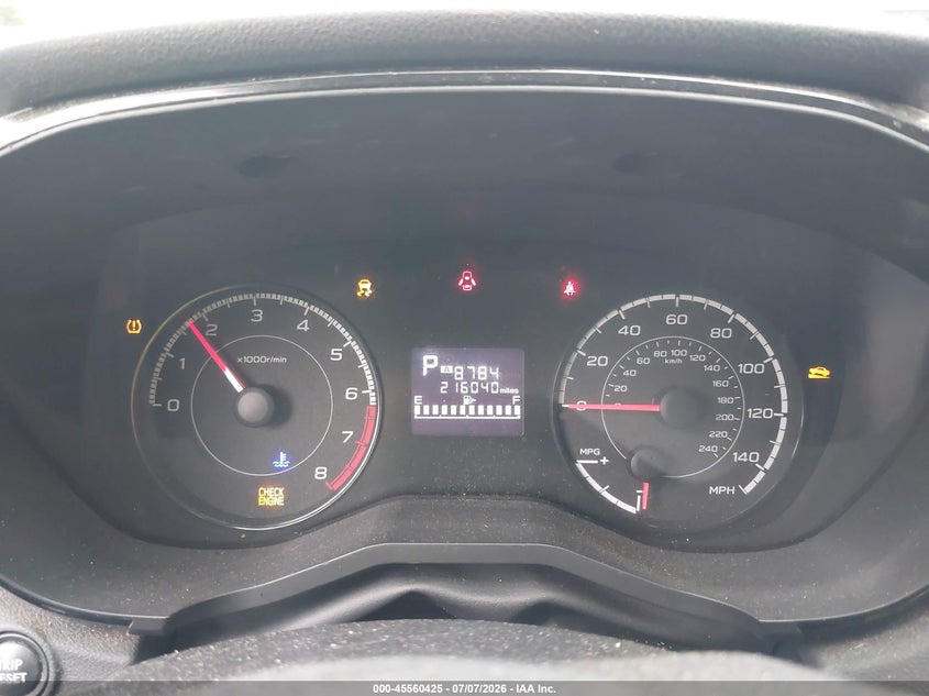 2019 SUBARU IMPREZA auction photo 7