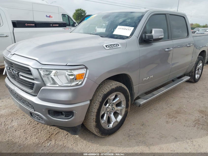 Vin: 1c6rreft4ln361340, lot: 46058762, ram 1500 lone star  4x2 5'7 box 20202