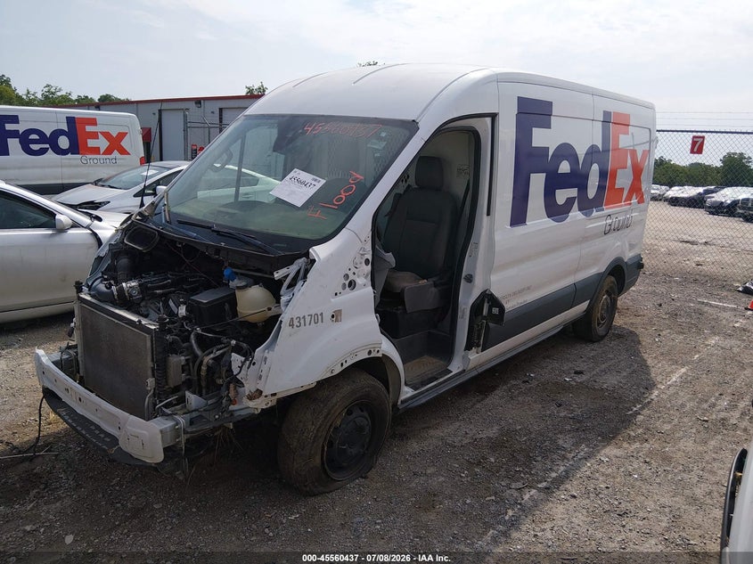Vin: 1ftyr2cg0jkb45767, lot: 46058766, ford transit-250 20182